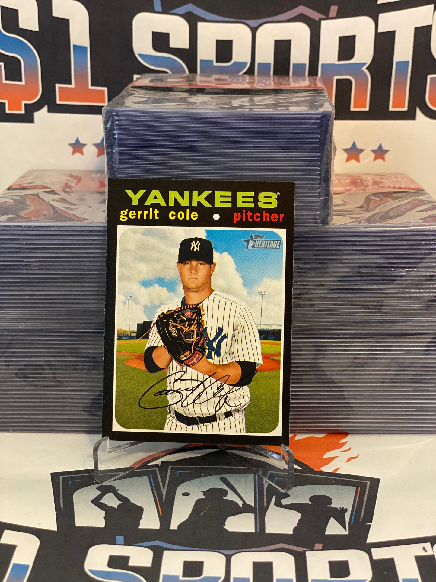 2020 Topps Heritage Gerrit Cole #501