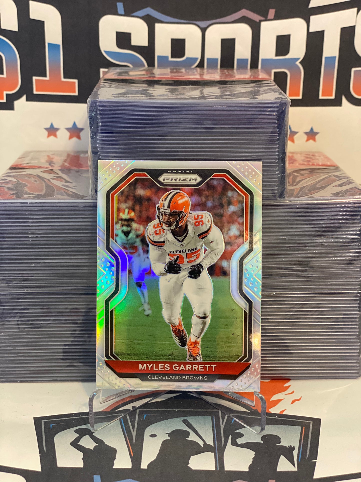 2020 Panini Prizm (Silver Prizm) Myles Garrett #62