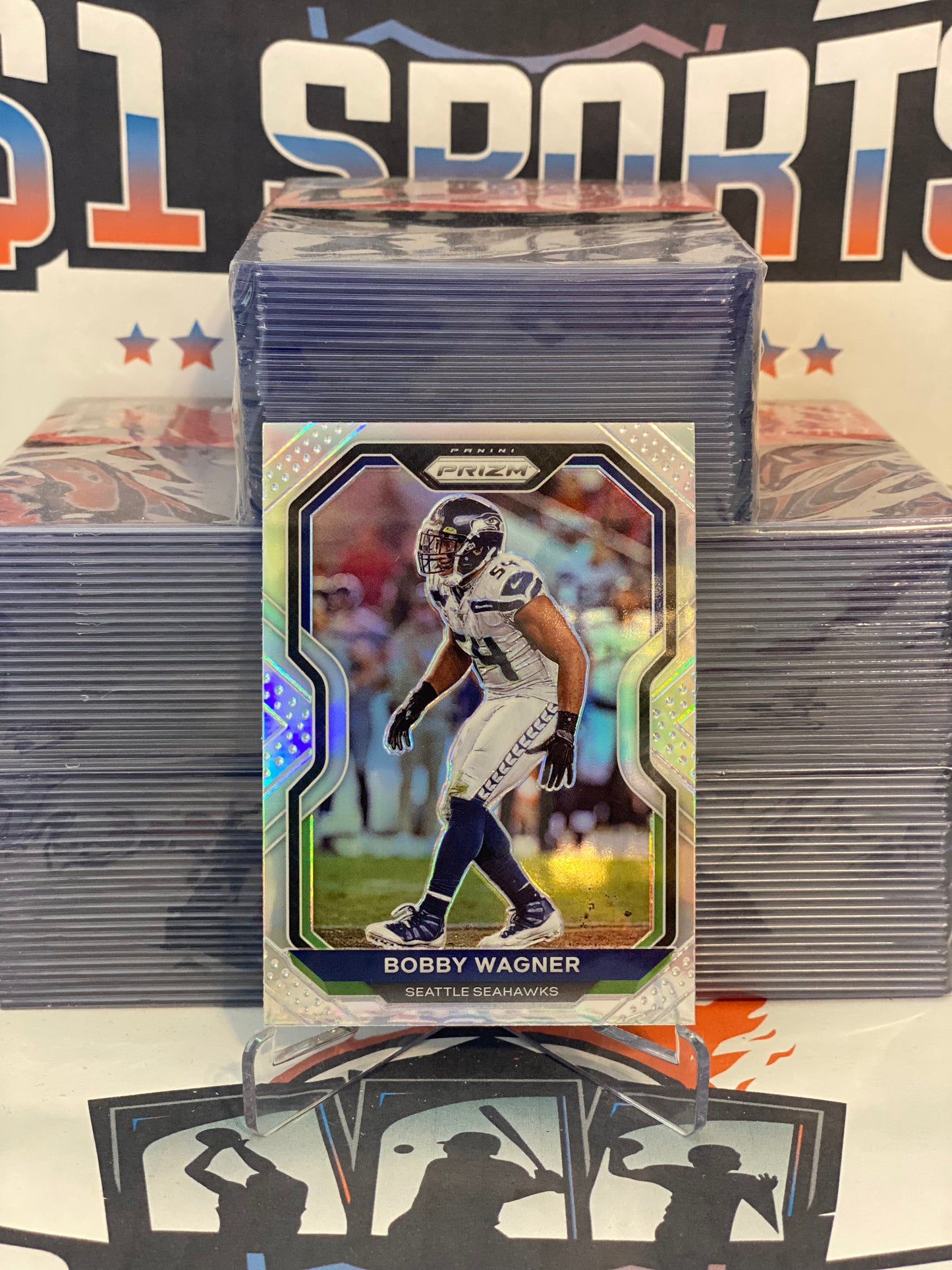 2020 Panini Prizm (Silver Prizm) Bobby Wagner #296