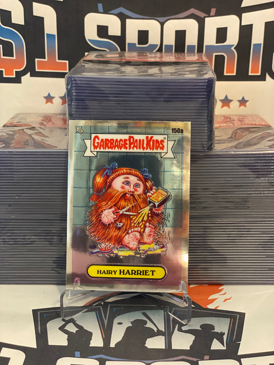 2021 Topps Garbage Pail Kids Chrome Series 4 Hairy Harriet #150a