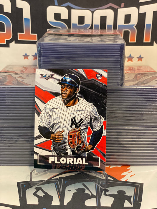2021 Topps Fire Estevan Florial Rookie #28