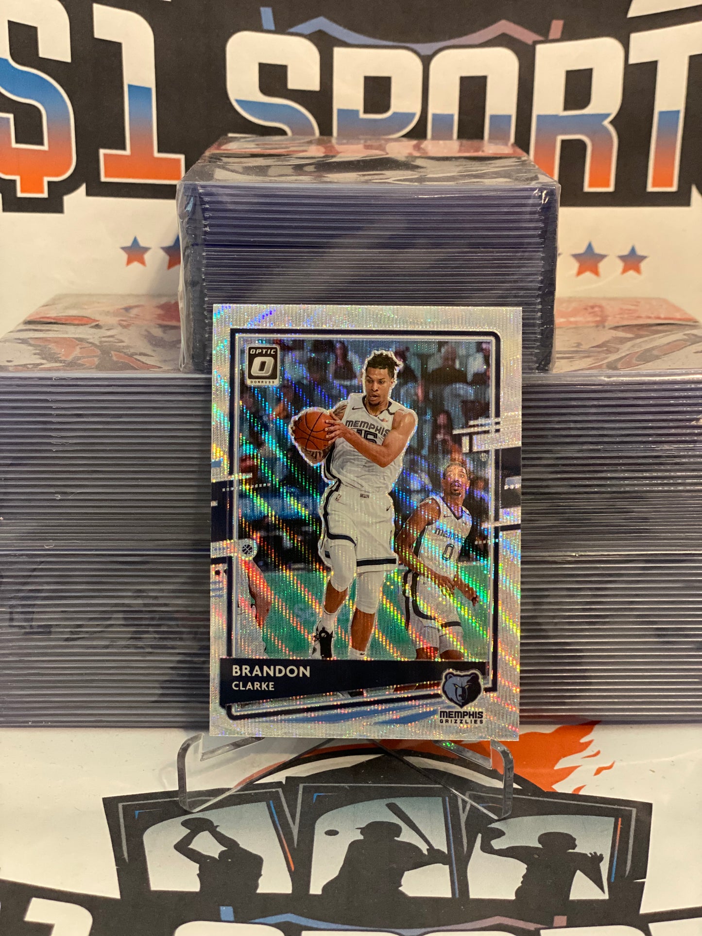 2020 Donruss Optic (Fanatics Prizm) Brandon Clarke #5