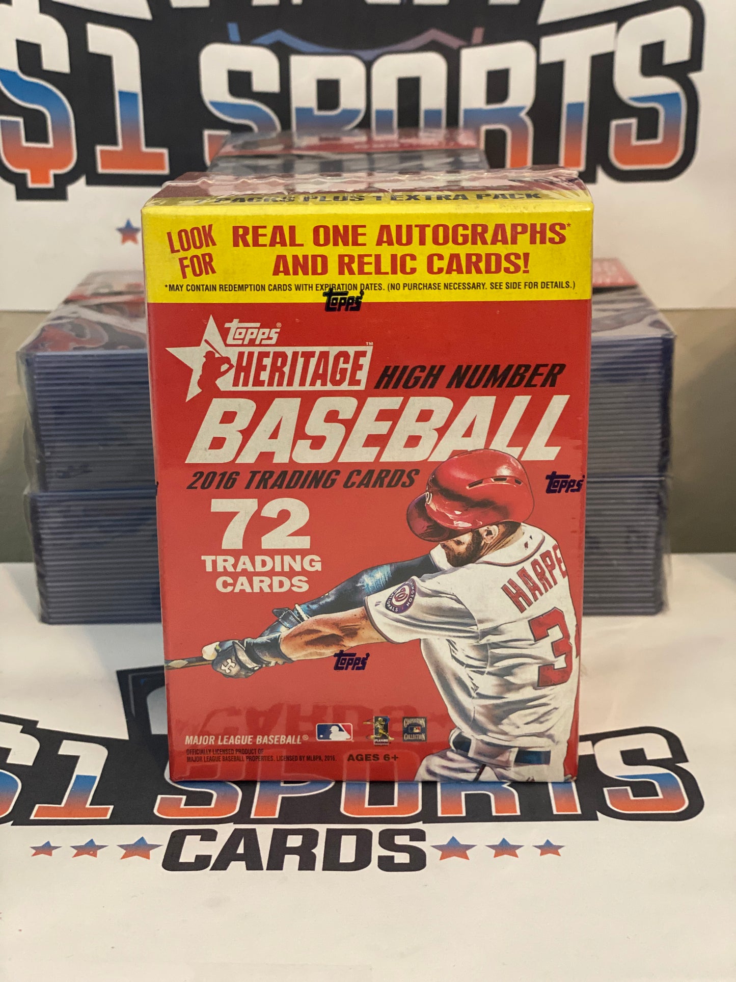2016 Topps Heritage (High Number) MLB Baseball Blaster Box