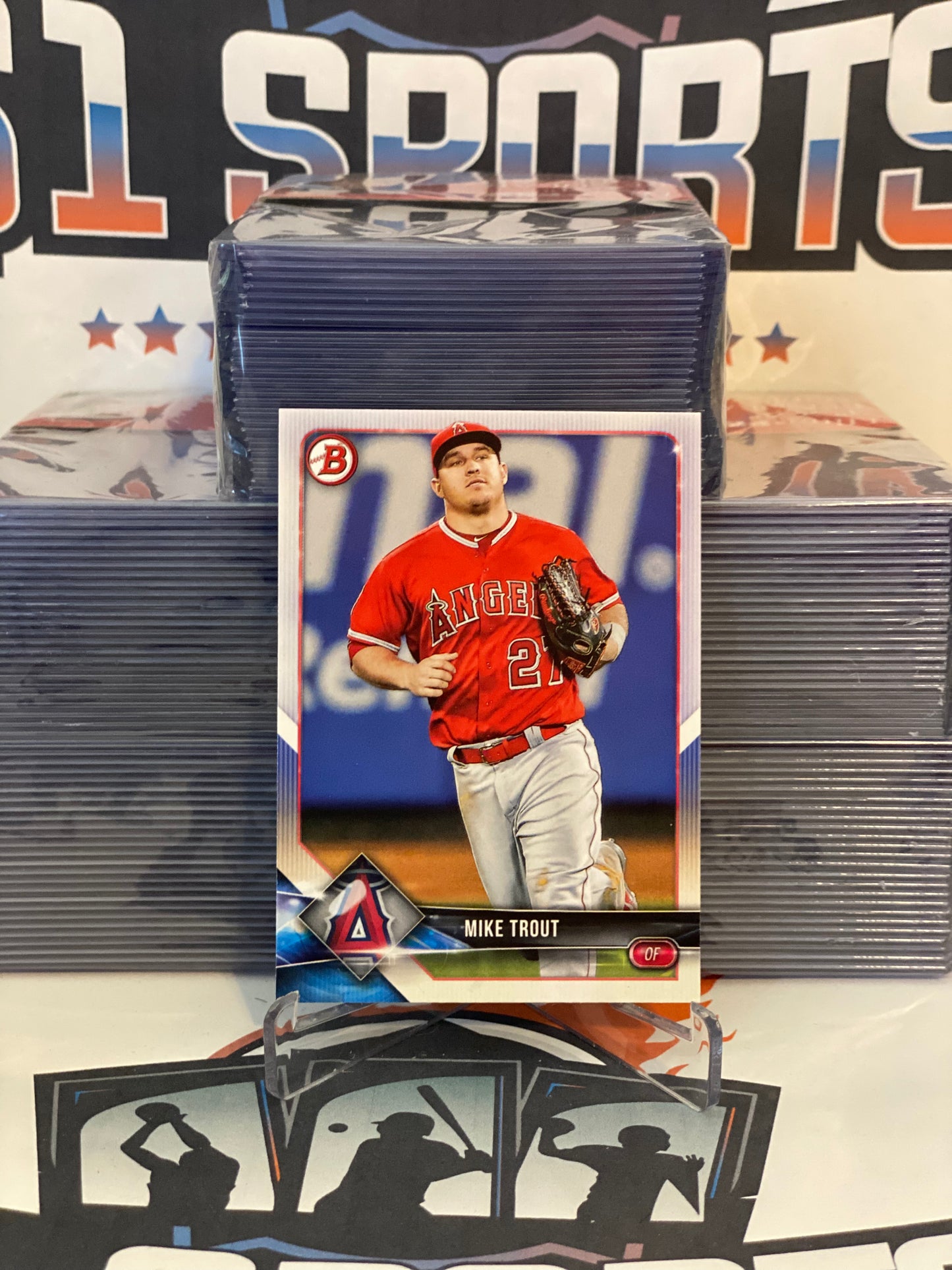 2018 Bowman Mike Trout #1