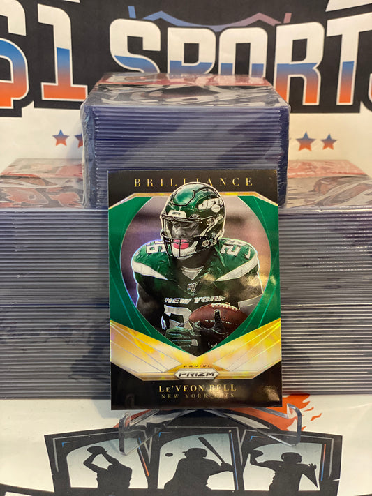 2020 Panini Prizm (Green Prizm, Brilliance) Le'Veon Bell #14