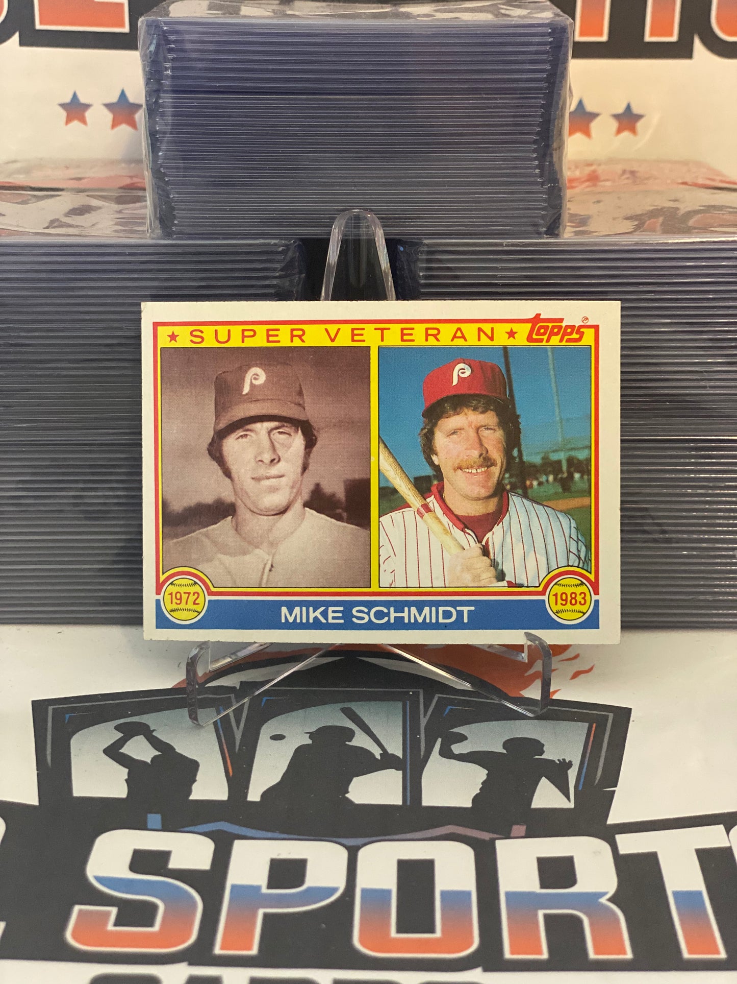 1983 Topps (Super Veteran) Mike Schmidt #301