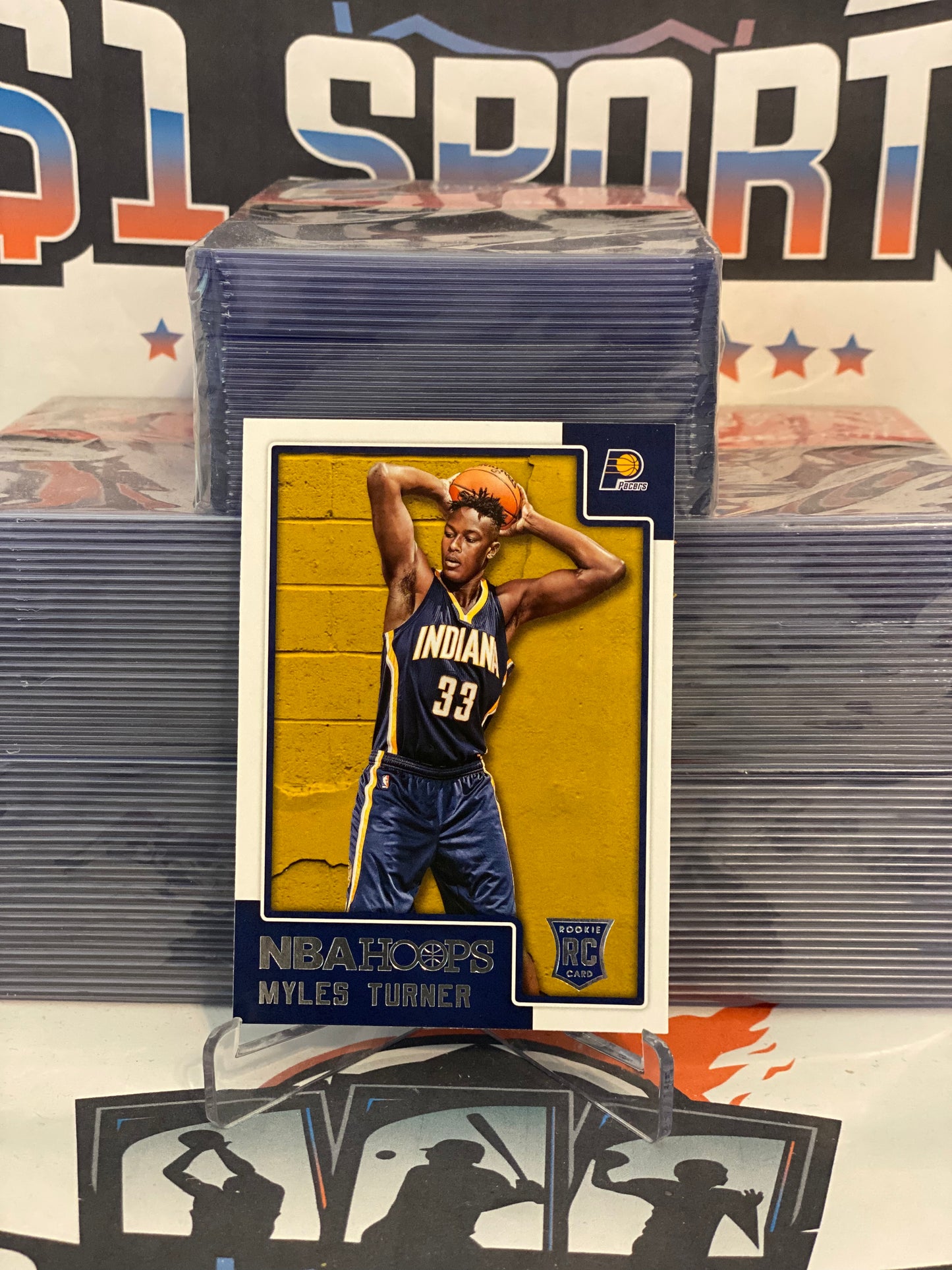 2015 NBA Hoops Myles Turner Rookie #272