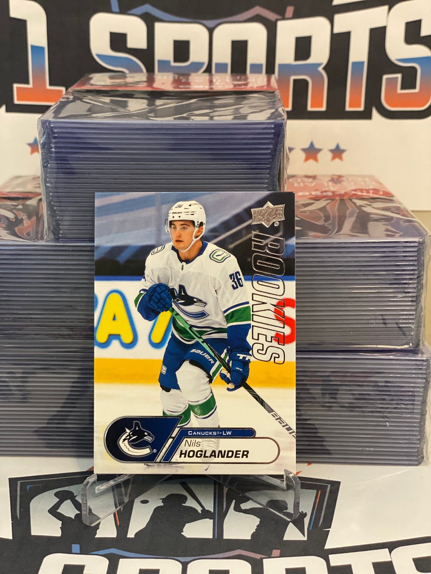 2020 Upper Deck (Rookie Box Set) Nils Hoglander #18