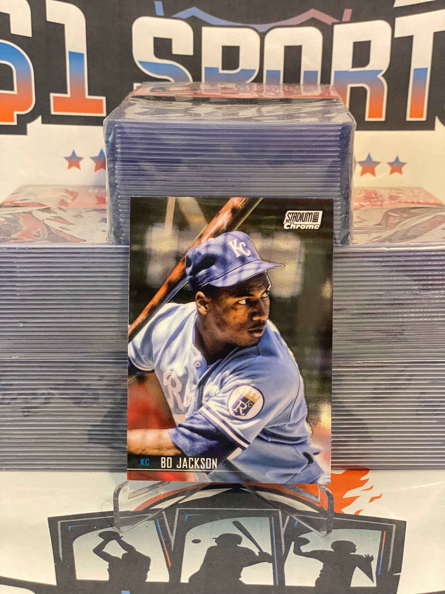 2021 Topps Stadium Club Chrome Bo Jackson #301