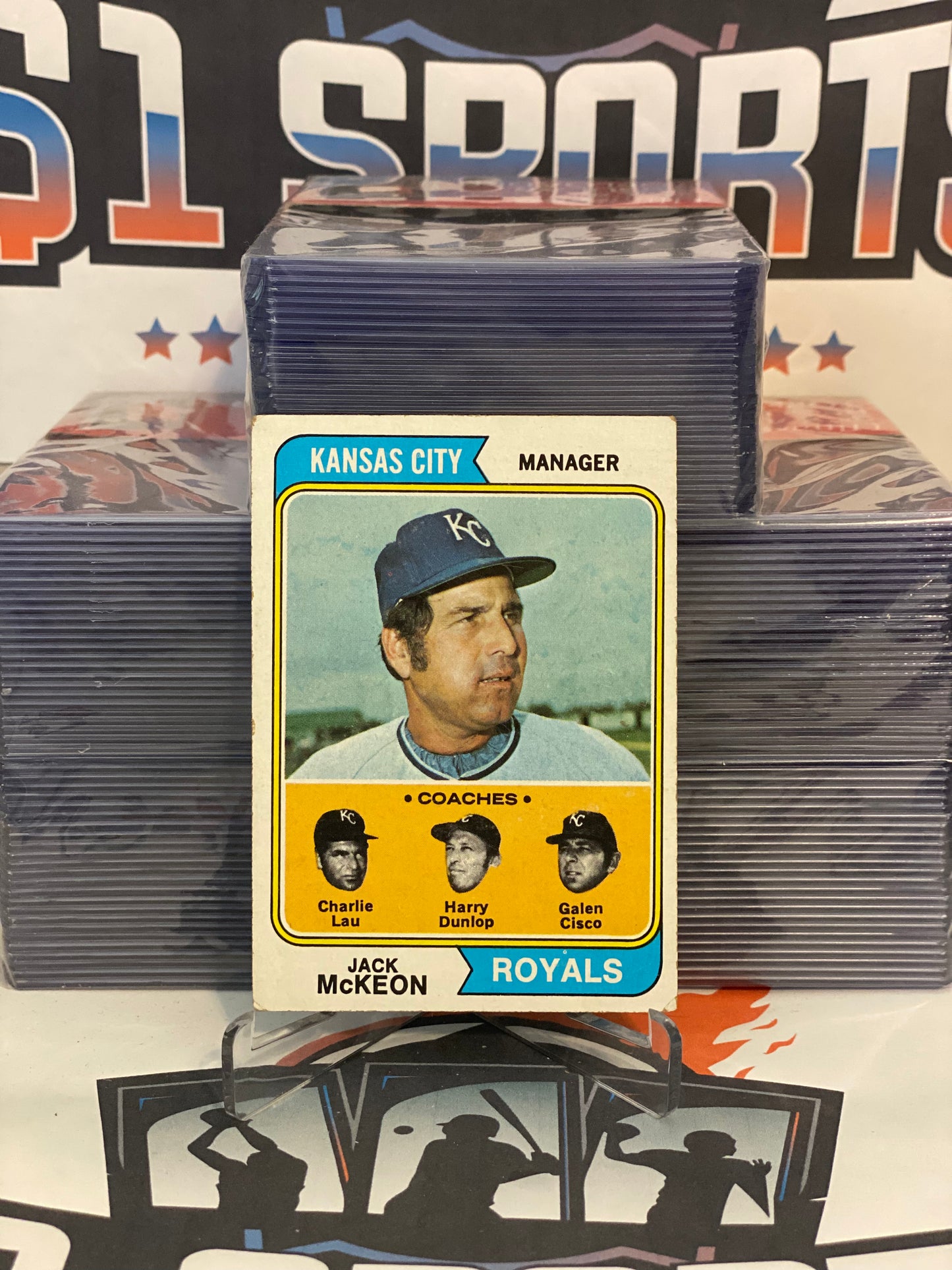 1974 Topps Jack McKeon #166