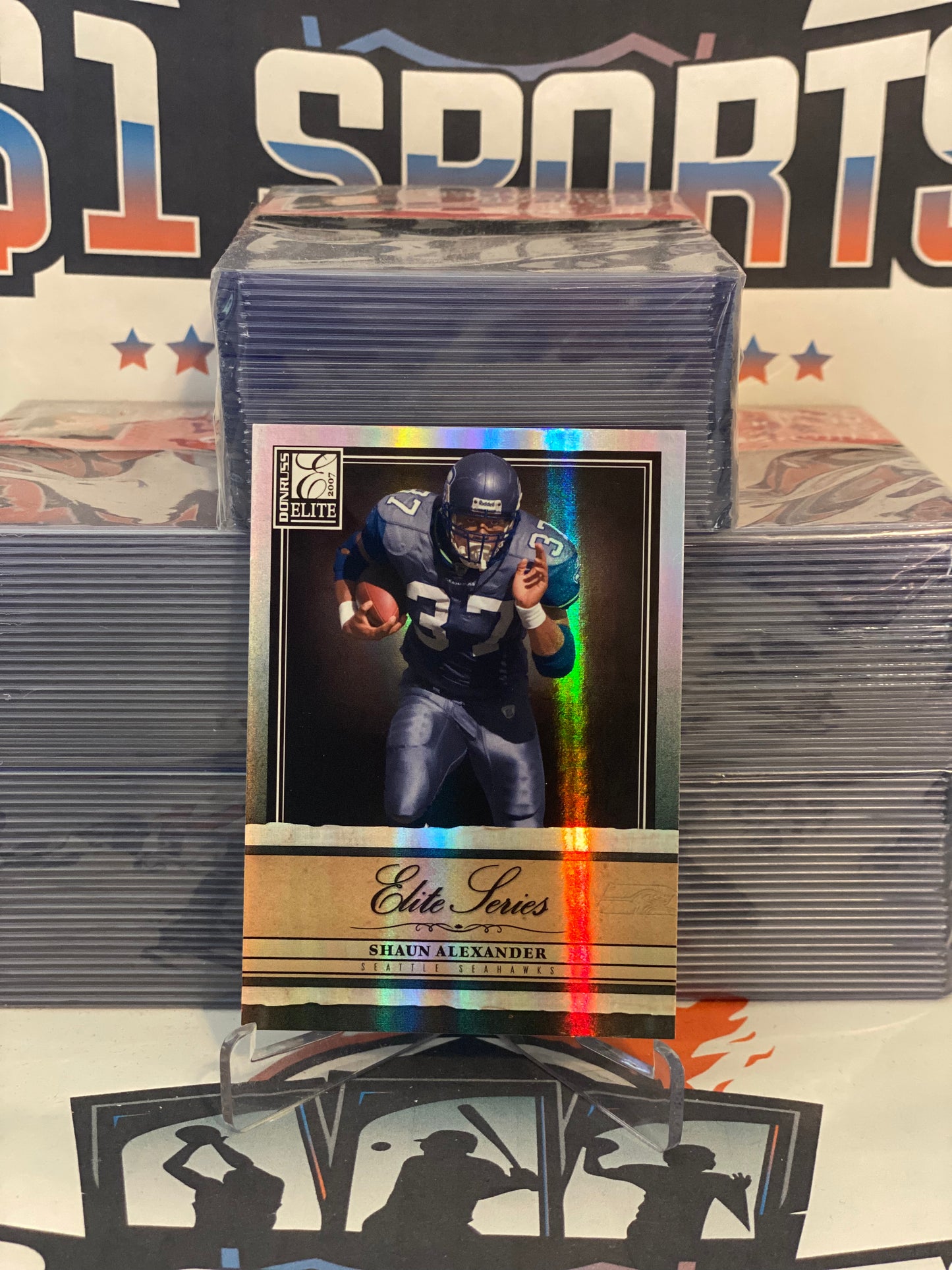 2007 Donruss (Elite Series 127/400) Shaun Alexander #ES-25