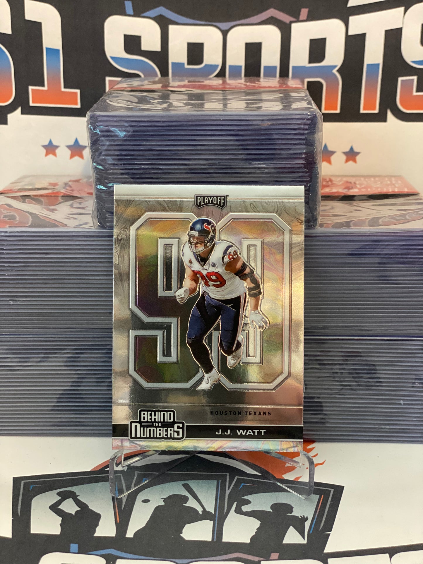 2020 Panini Playoff (Behind the Numbers) J.J. Watt #BTN-17