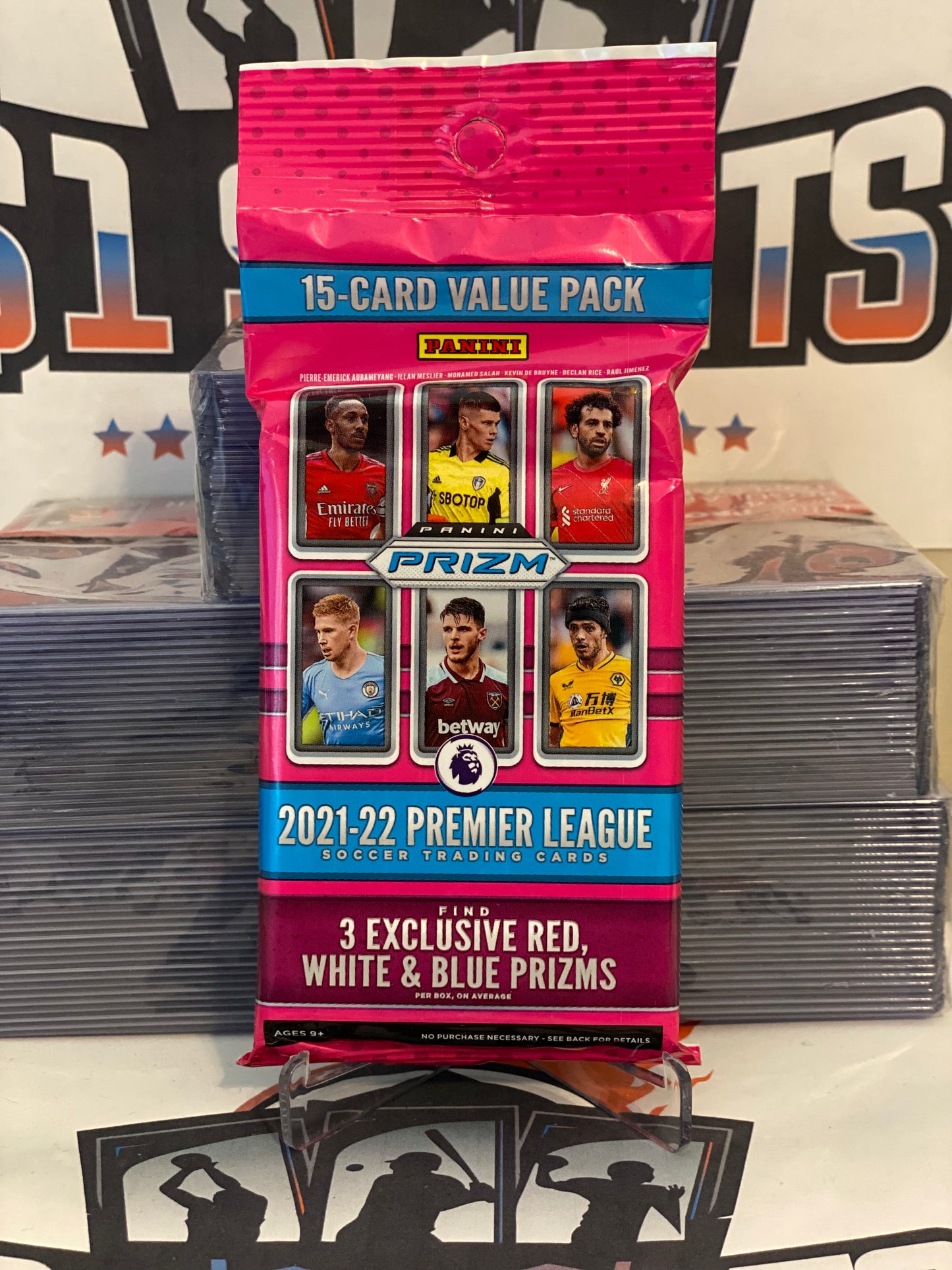 2021-22 Panini Prizm Premier League Soccer Hanger Pack