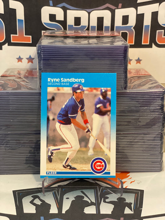 1987 Fleer Ryne Sandberg #572