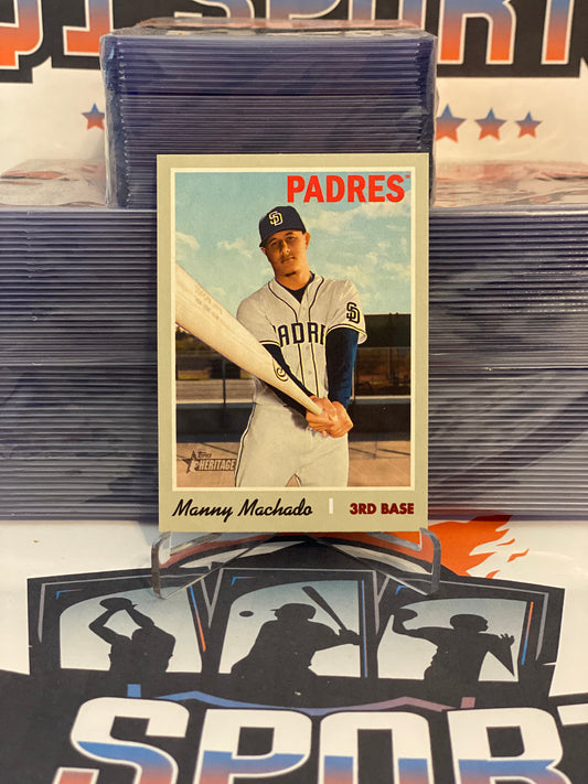2019 Topps Heritage Manny Machado #520
