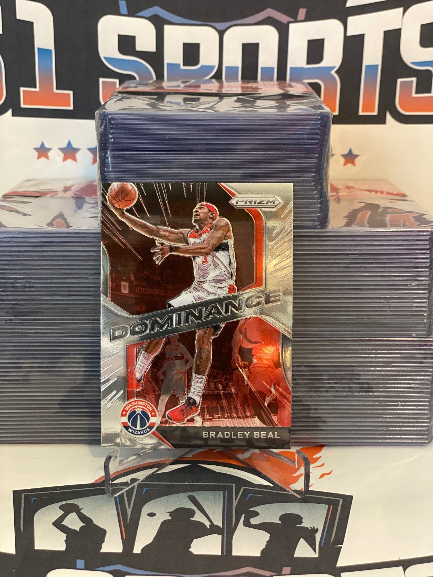 2020 Panini Prizm (Dominance) Bradley Beal #3