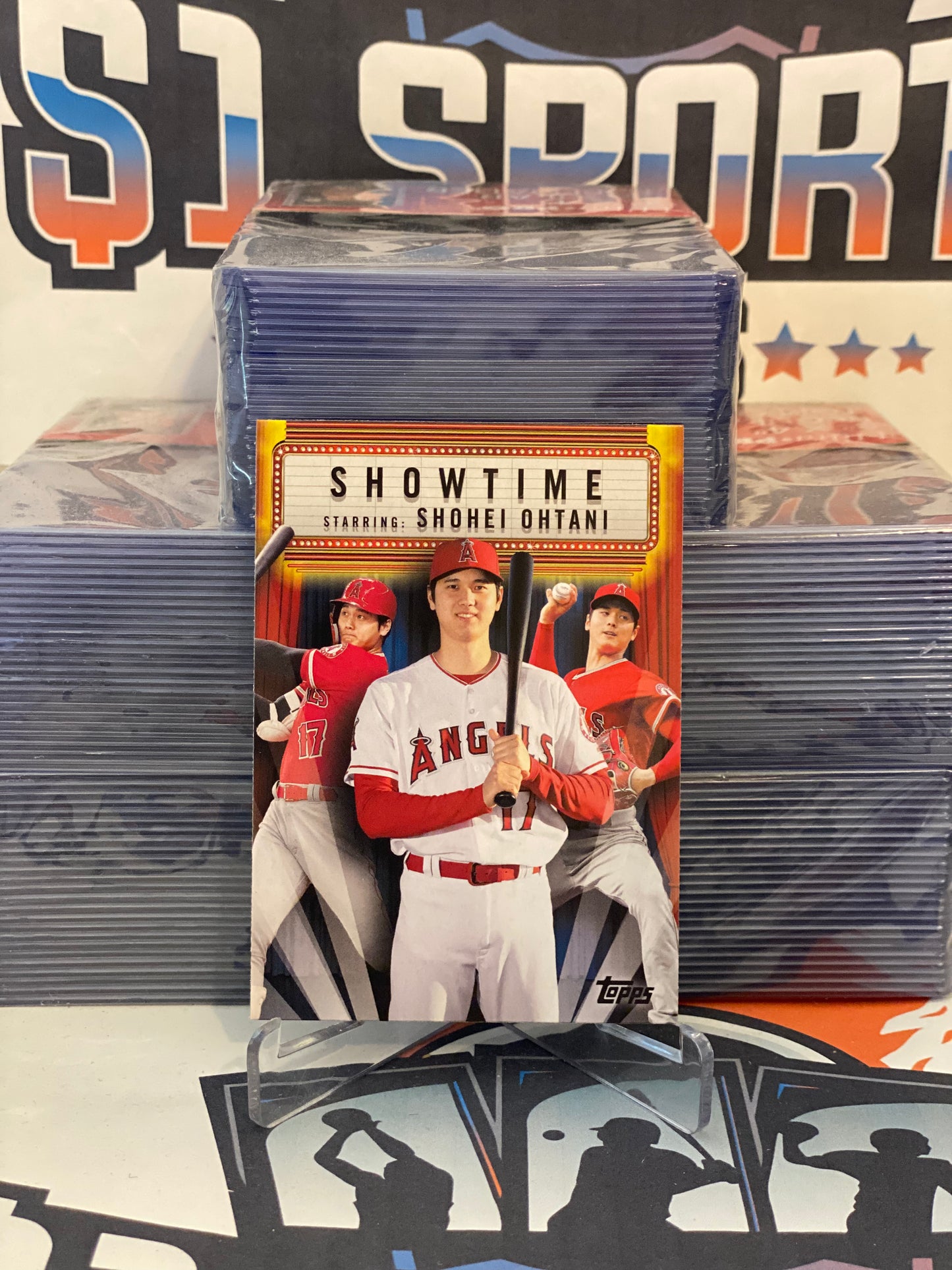 2020 Topps Archives (Short Print, Showtime) Shohei Ohtani #306