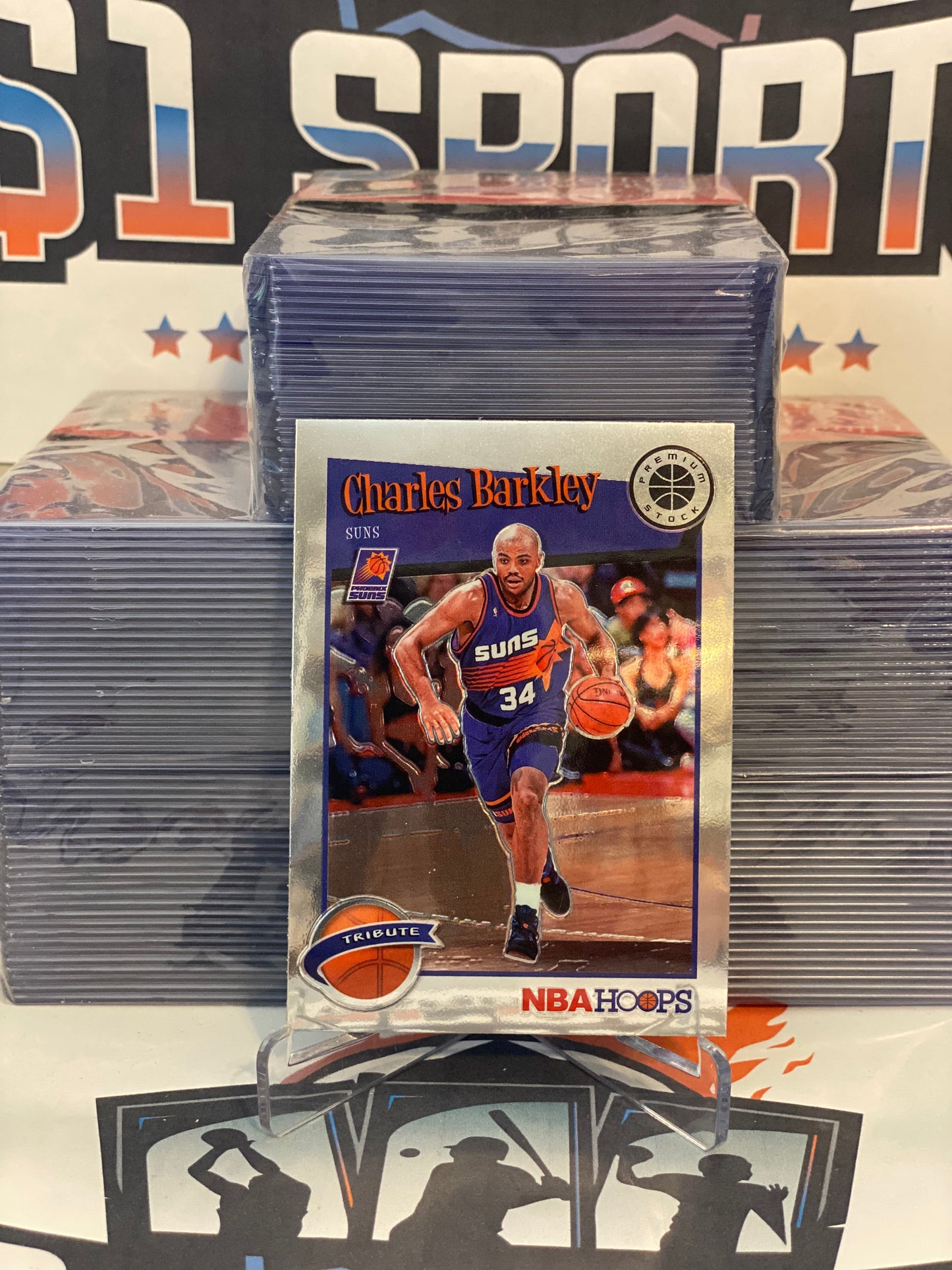 2019 Hoops Premium Stock (Tribute) Charles Barkley #281