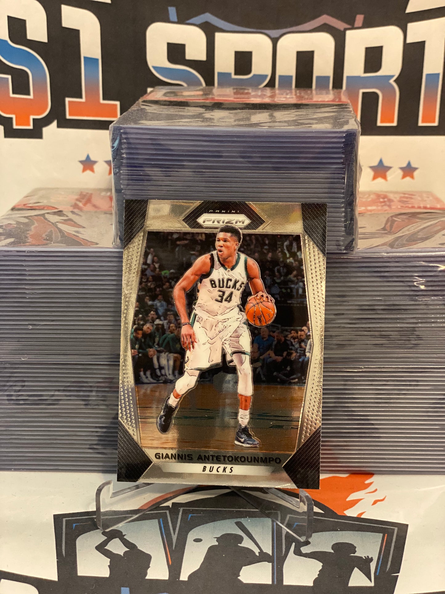 2017 Panini Prizm Giannis Antetokounmpo #182