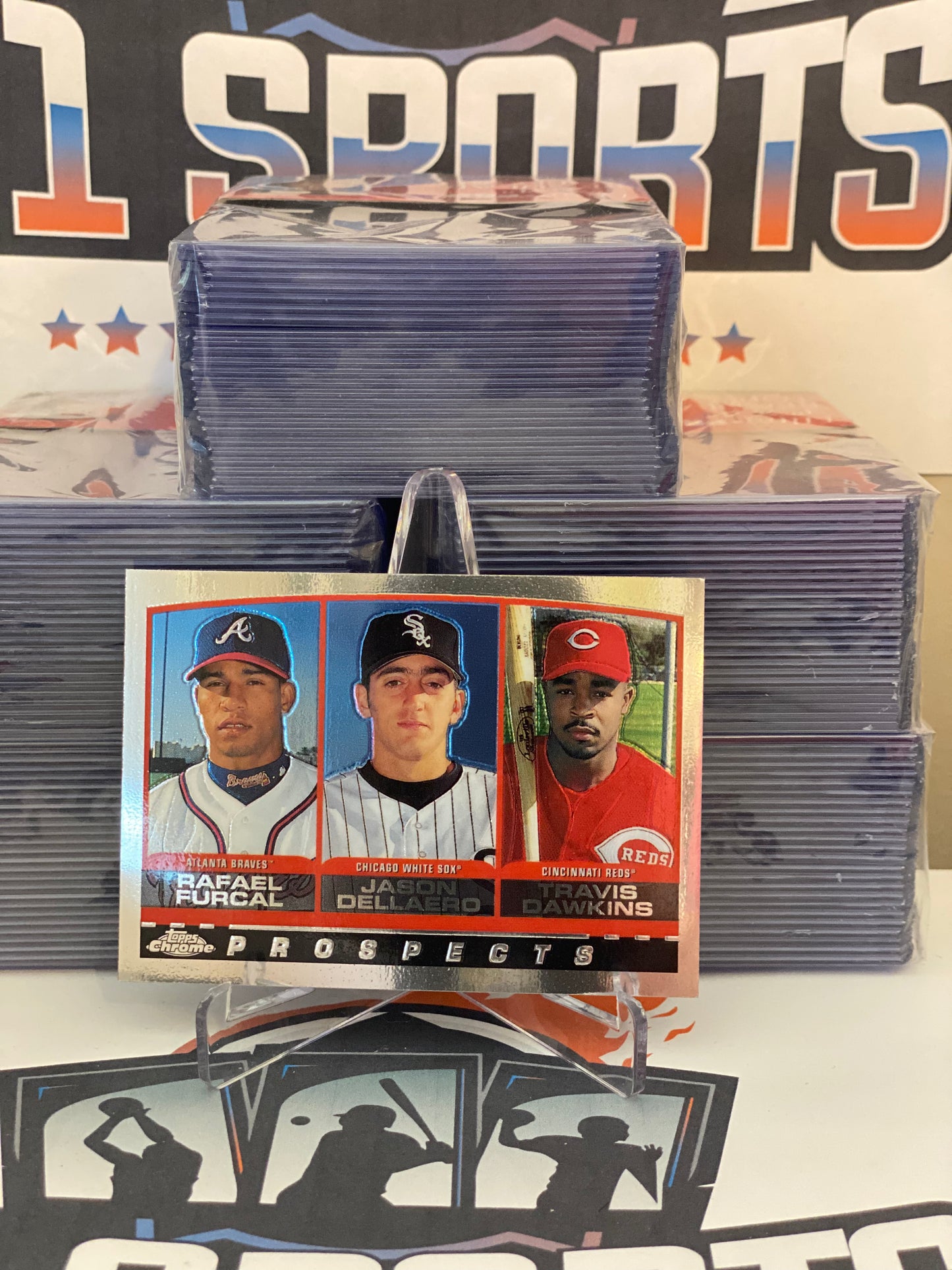 2000 Topps Chrome (Top Prospects) Rafael Furcal Rookie #442