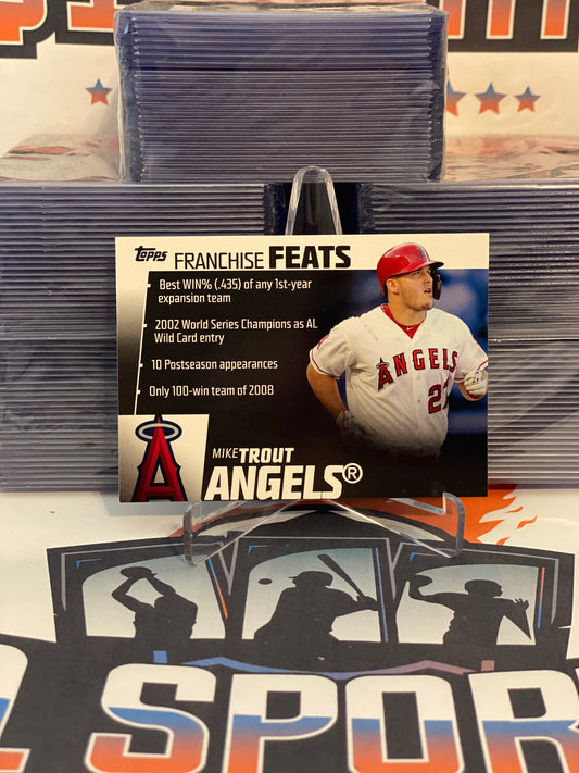 2019 Topps (Franchise Feats) Mike Trout #FF-3