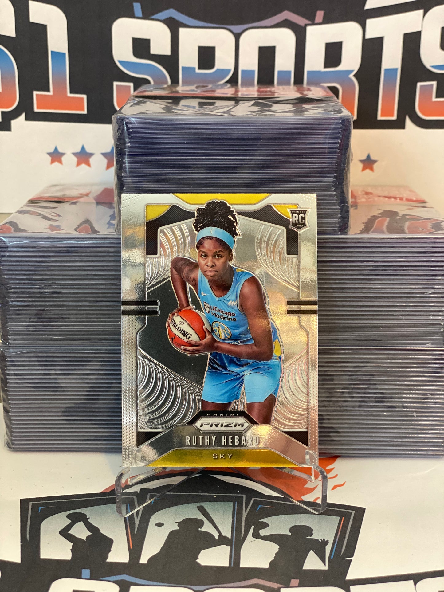 2020 Panini Prizm Ruthy Hebard Rookie #96