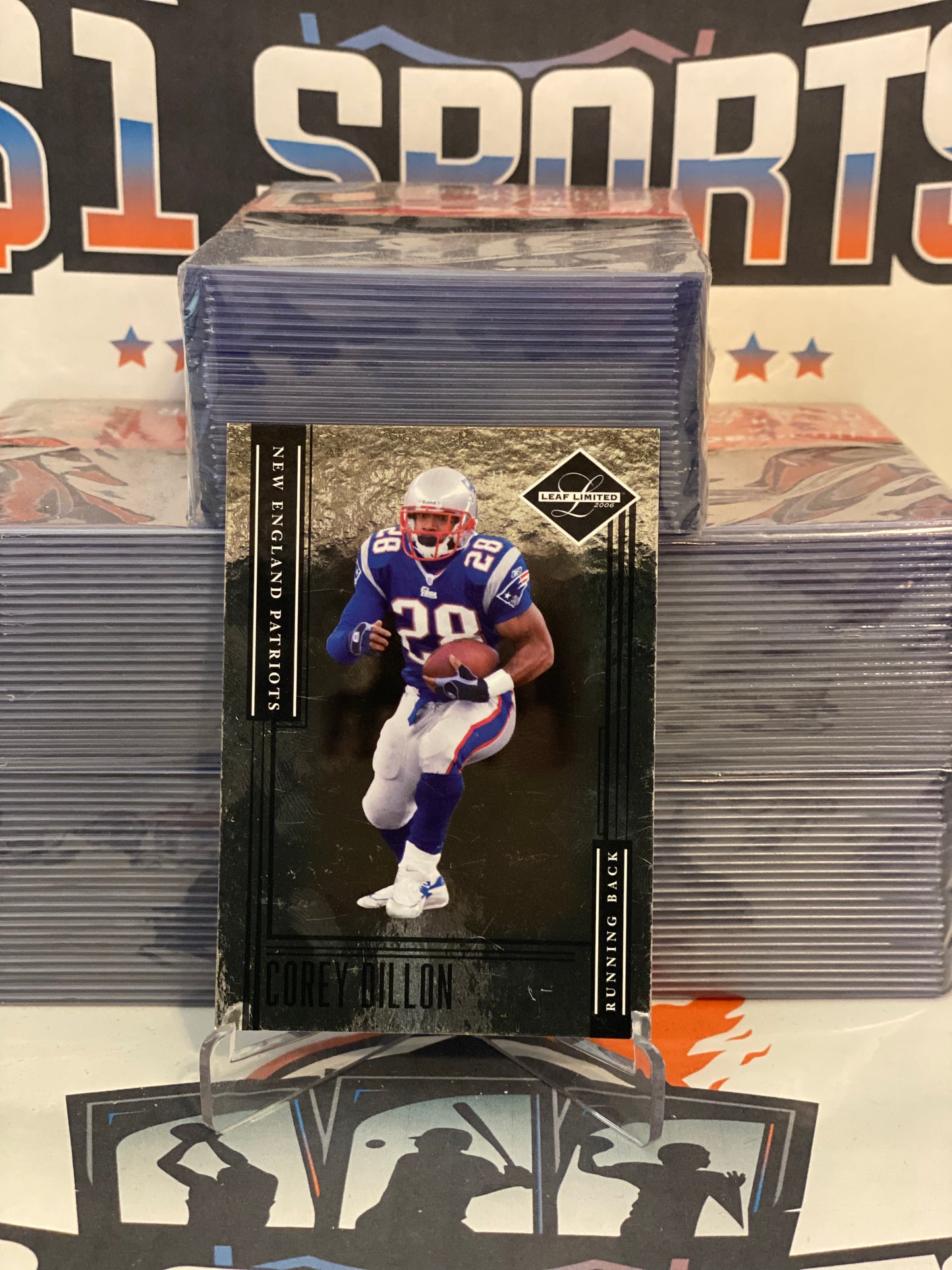 2006 Leaf Limited (168/799) Corey Dillon #77