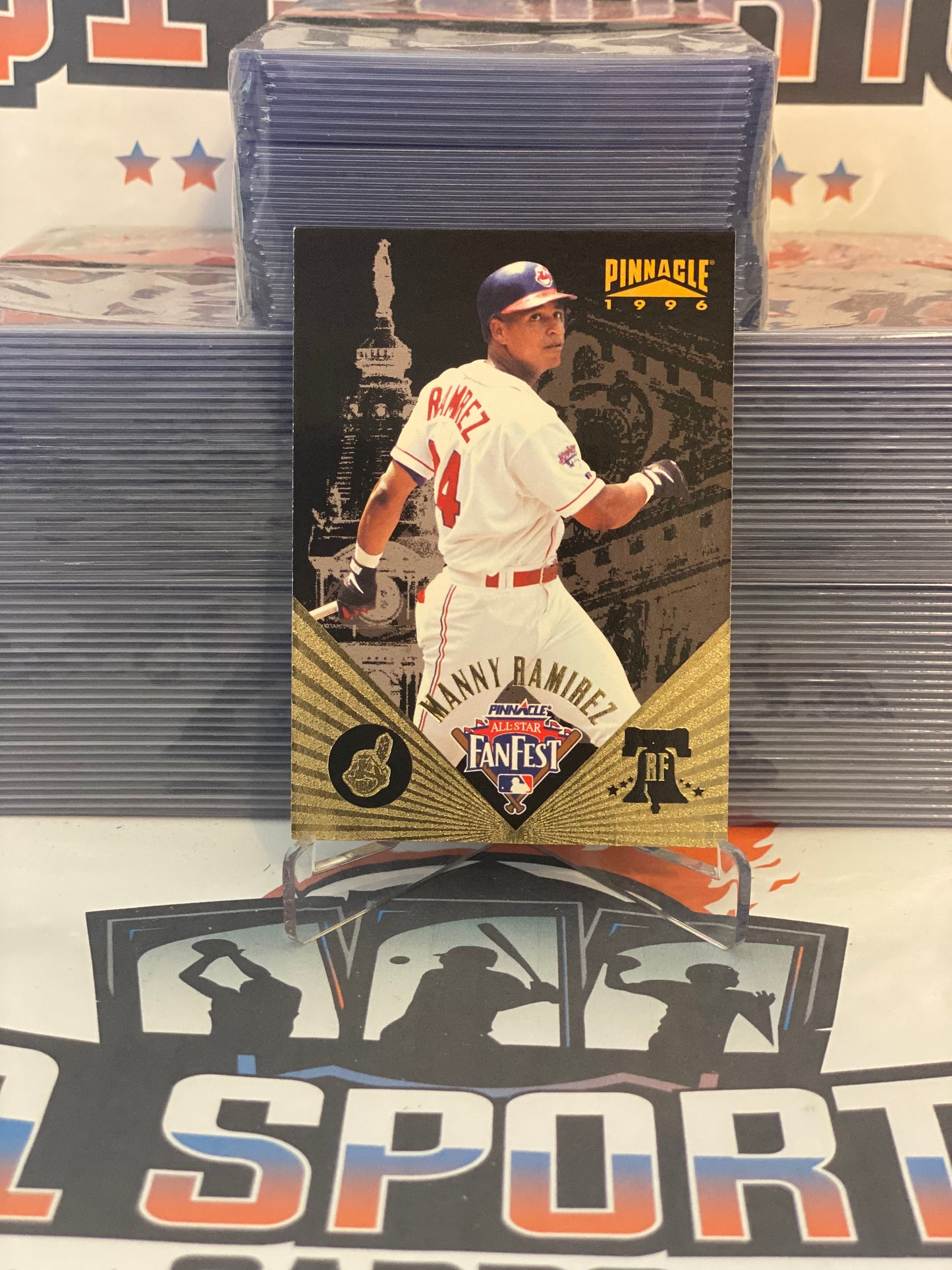 1996 Pinnacle (Philly All-Star Fan Fest) Manny Ramirez #24