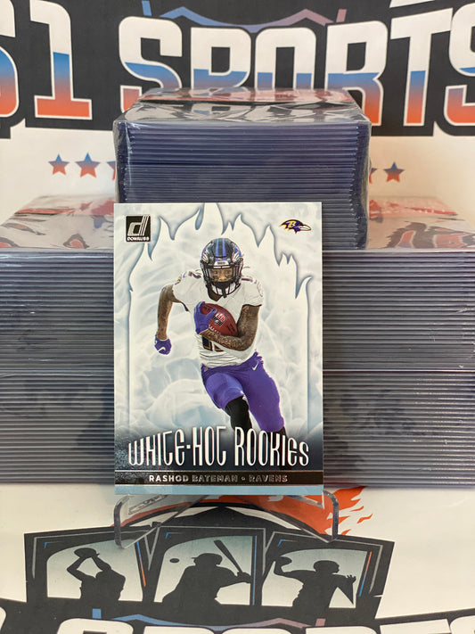 2021 Donruss (White-Hot Rookies) Rashod Bateman #WHR-RBA