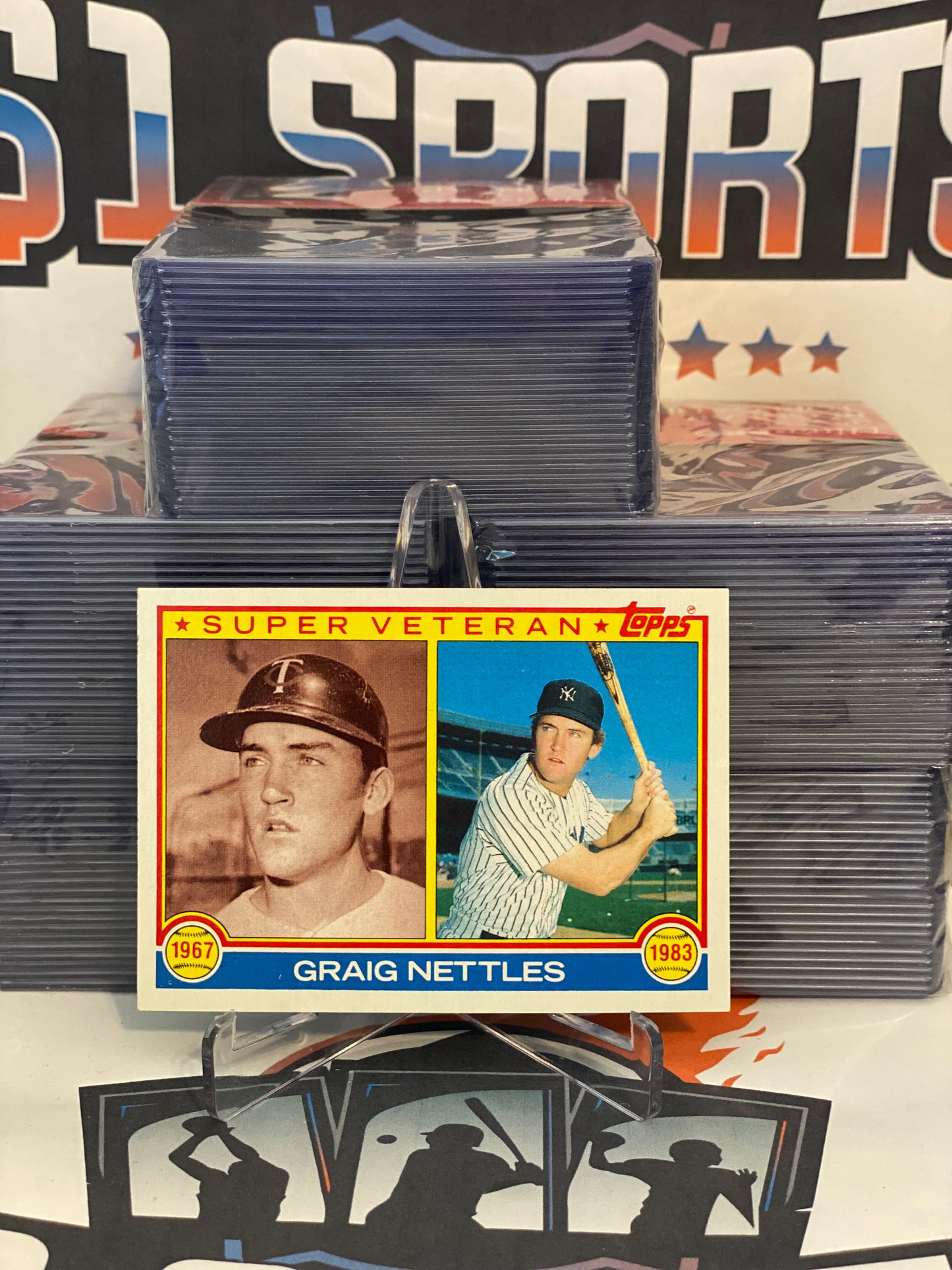 1983 Topps (Super Veteran) Craig Nettles #636