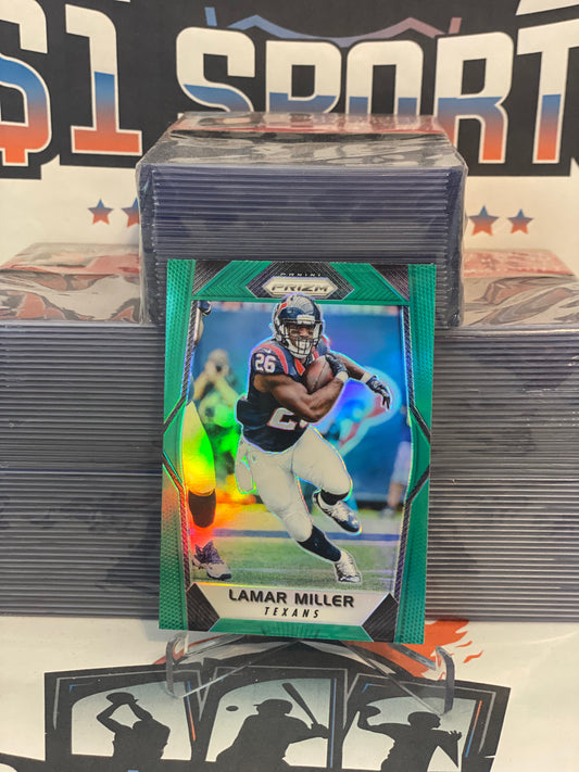 2017 Panini Prizm (Green Prizm) Lamar Miller #200