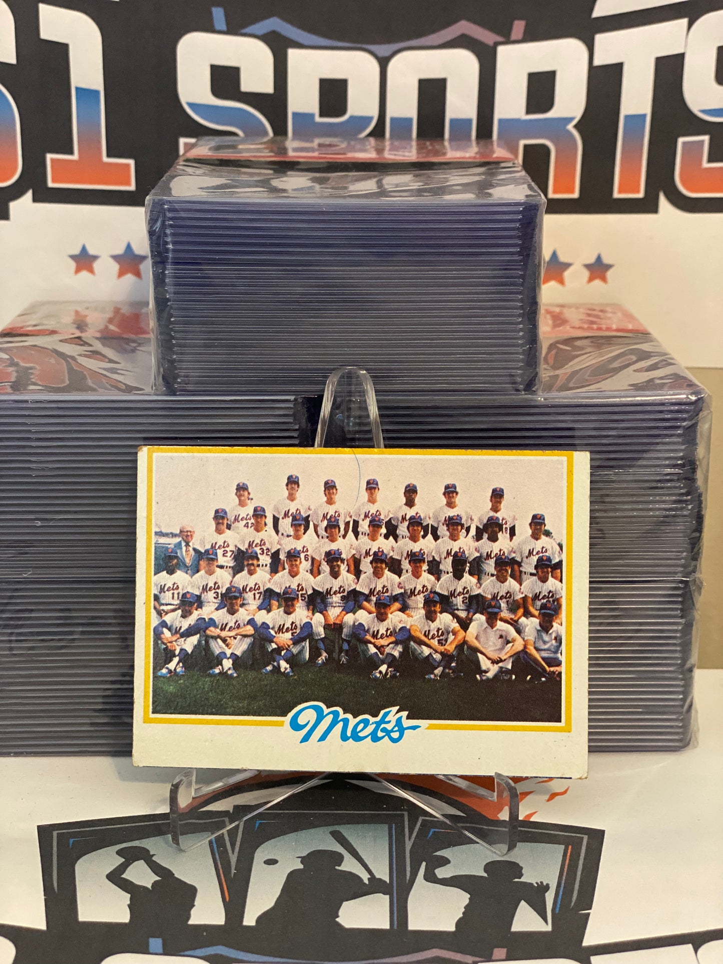 1978 Topps (New York Mets Team Checklist) Bud Harrelson, Ron Hodges, Joe Torre #356