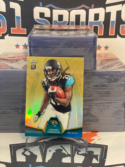 2013 Topps (Holiday Mega Football Chrome) Denard Robinson Rookie #MBC-DR