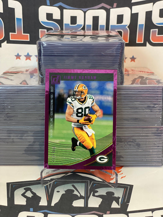 2018 Donruss (Purple, 239/400) Jimmy Graham #259
