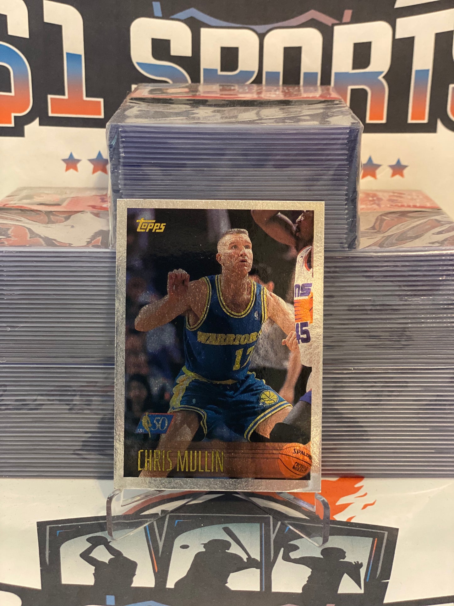 1996 Topps (Foil) Chris Mullin #69