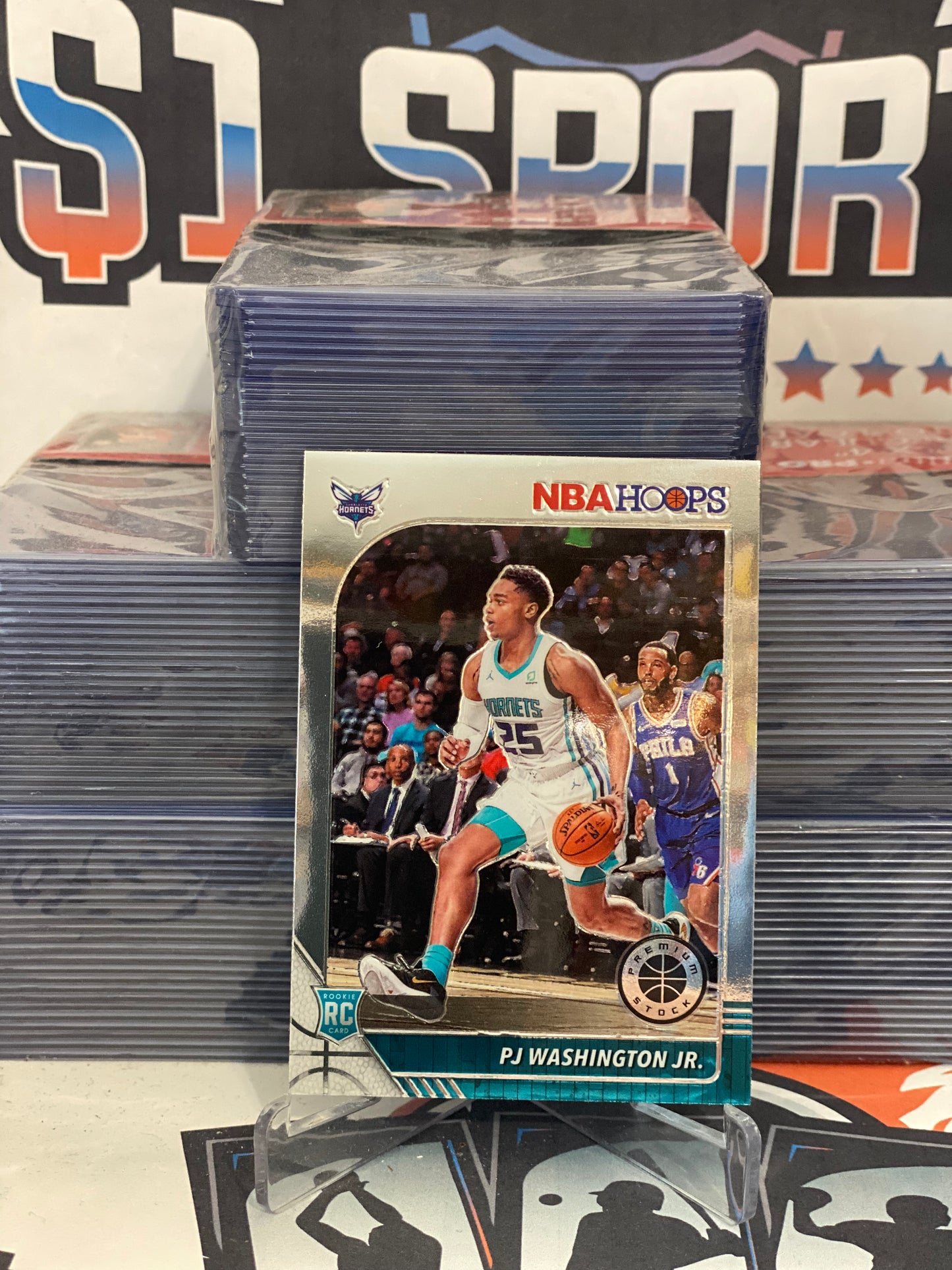 2019 Hoops Premium Stock PJ Washington Jr. Rookie #209