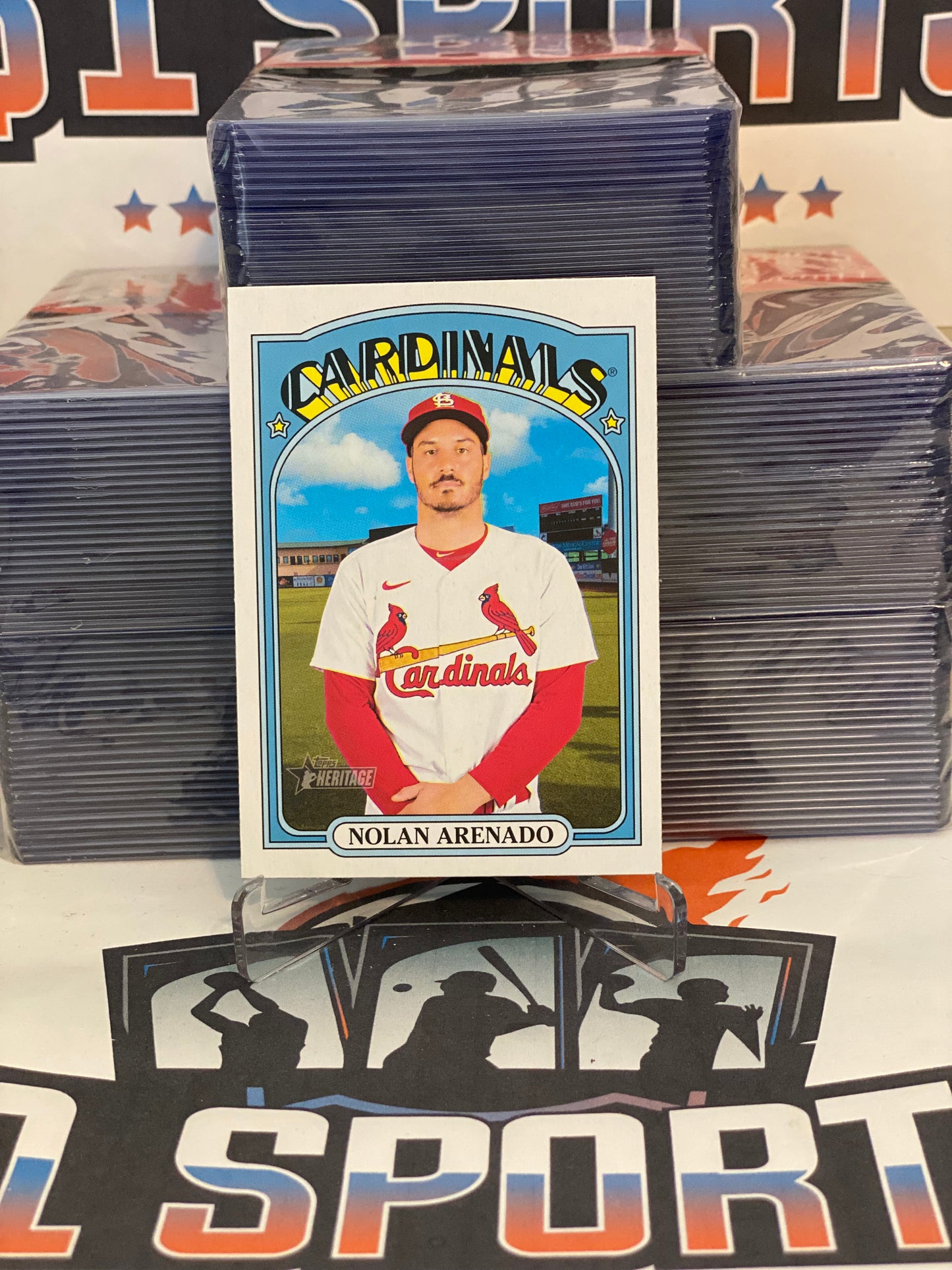 2021 Topps Heritage Nolan Arenado #616