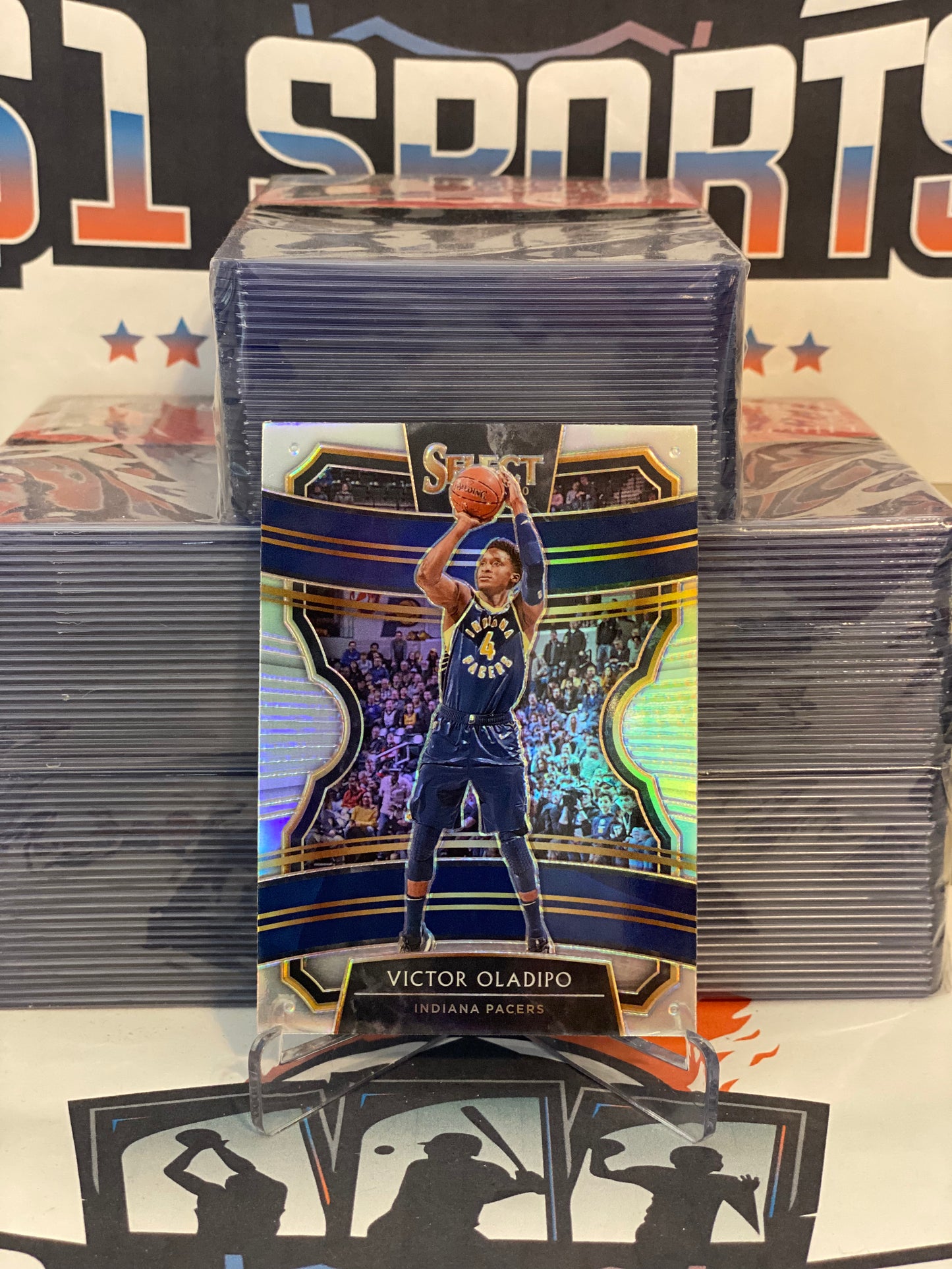 2019 Panini Select (Holo Prizm) Victor Oladipo #73