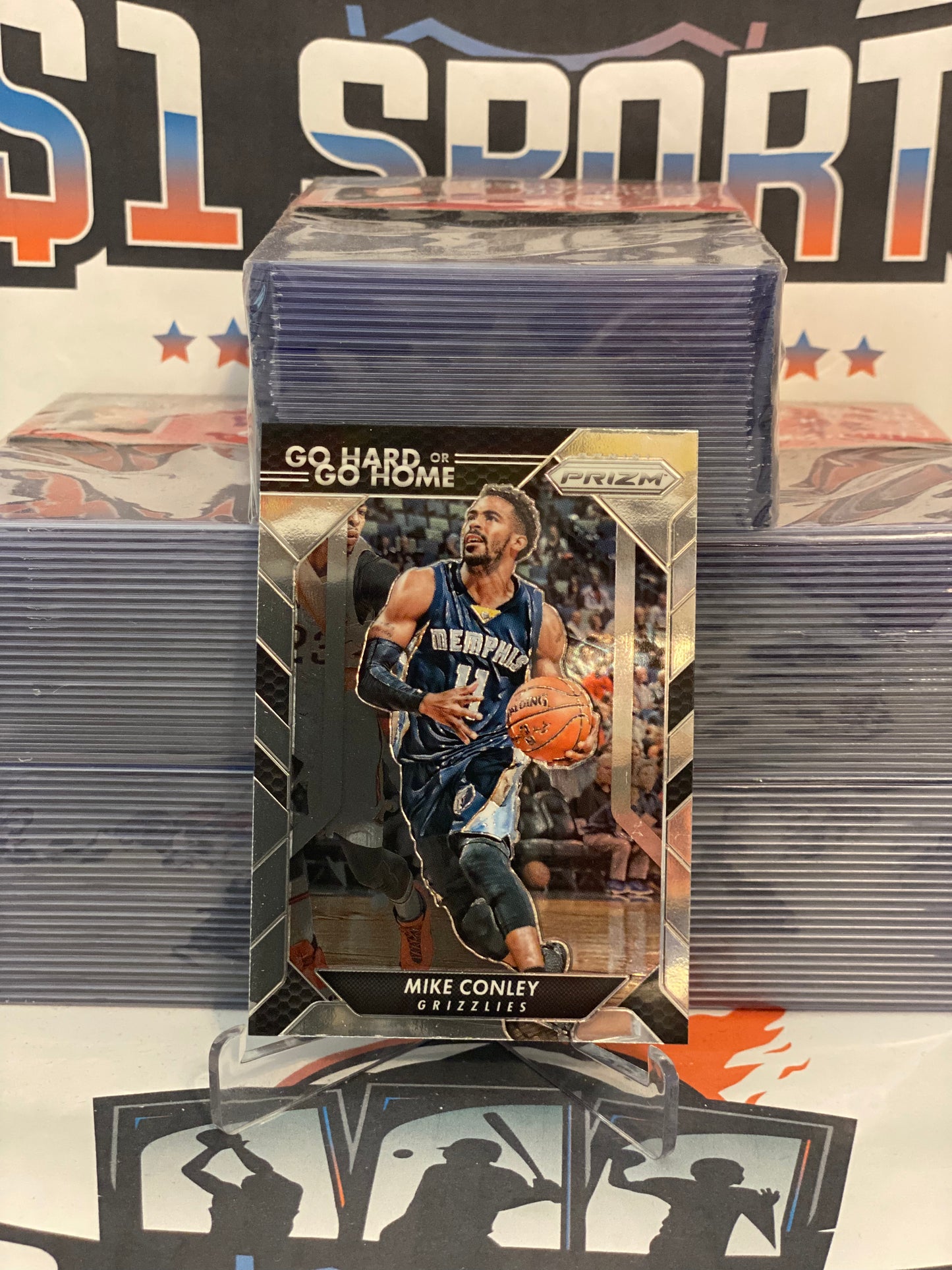 2016 Panini Prizm (Go Hard or Go Home) Mike Conley #8