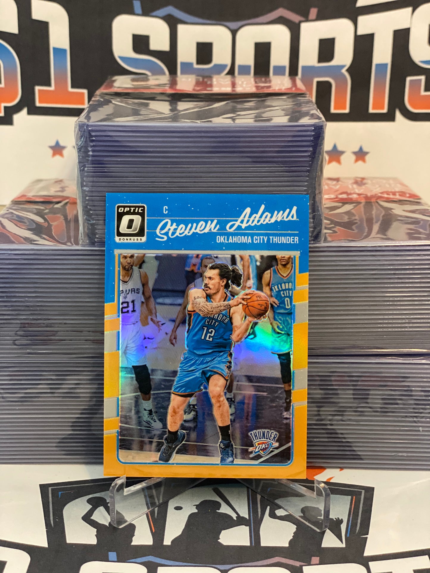 2016 Donruss Optic (Holo Prizm; 117/199) Steven Adams #147