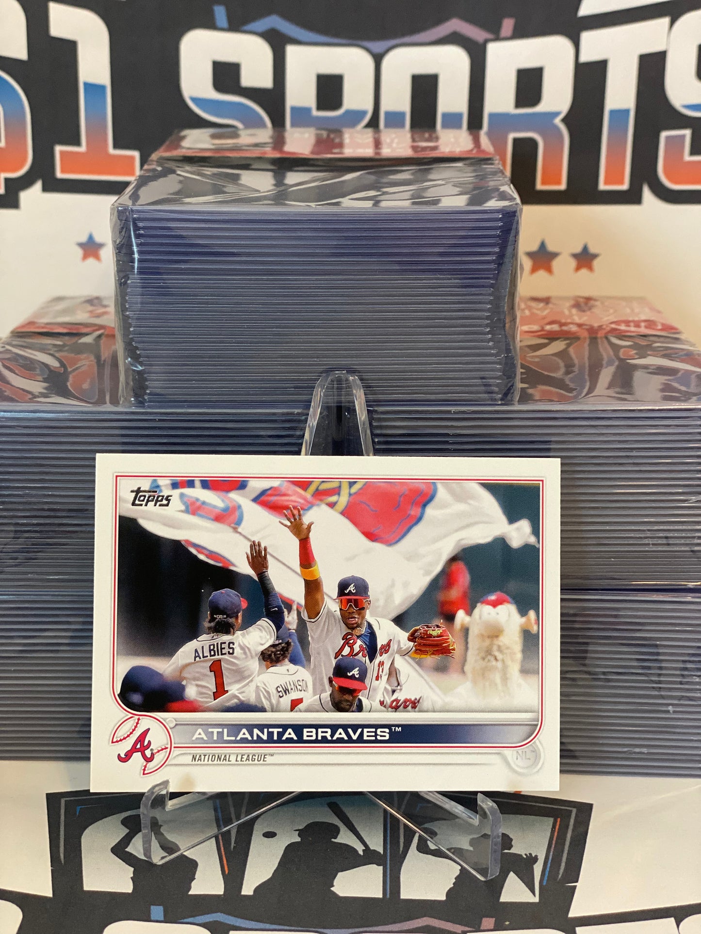 2022 Topps (Atlanta Braves Team Card) Ronald Acuna Jr. #164
