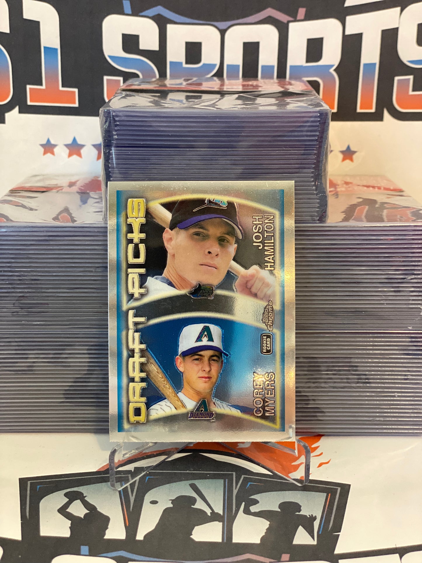 2000 Topps Chrome (Draft Picks) Josh Hamilton Rookie #449