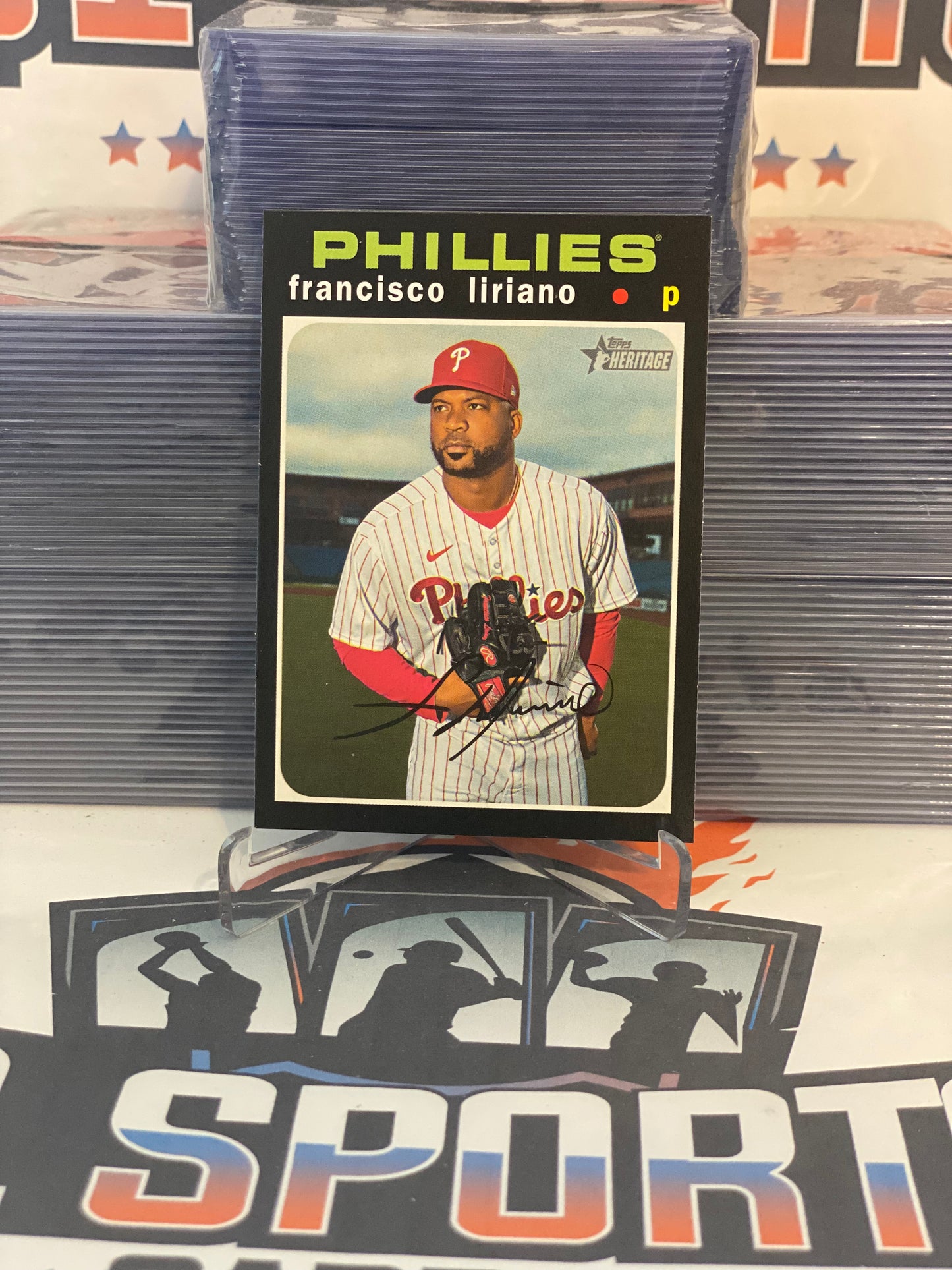 2020 Topps Heritage (Short Print) Francisco Liriano #719
