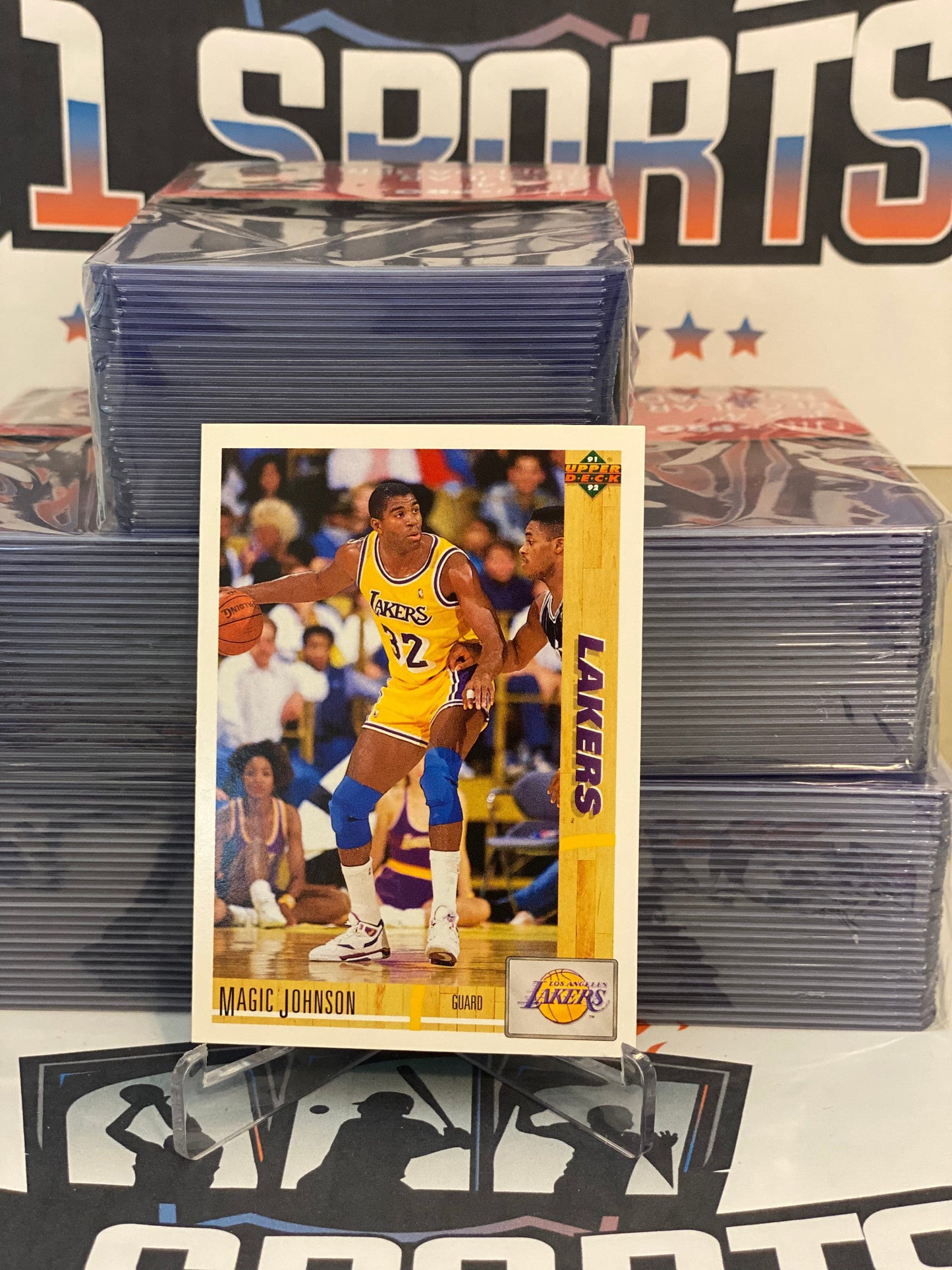 1991 Upper Deck Magic Johnson #45