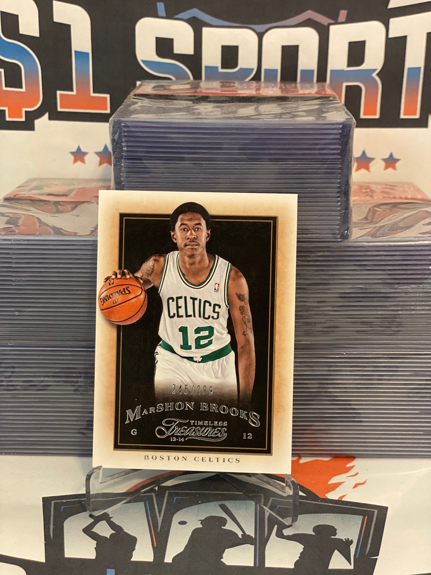 2013 Panini Timeless Treasures (245/299) MarShon Brooks #37