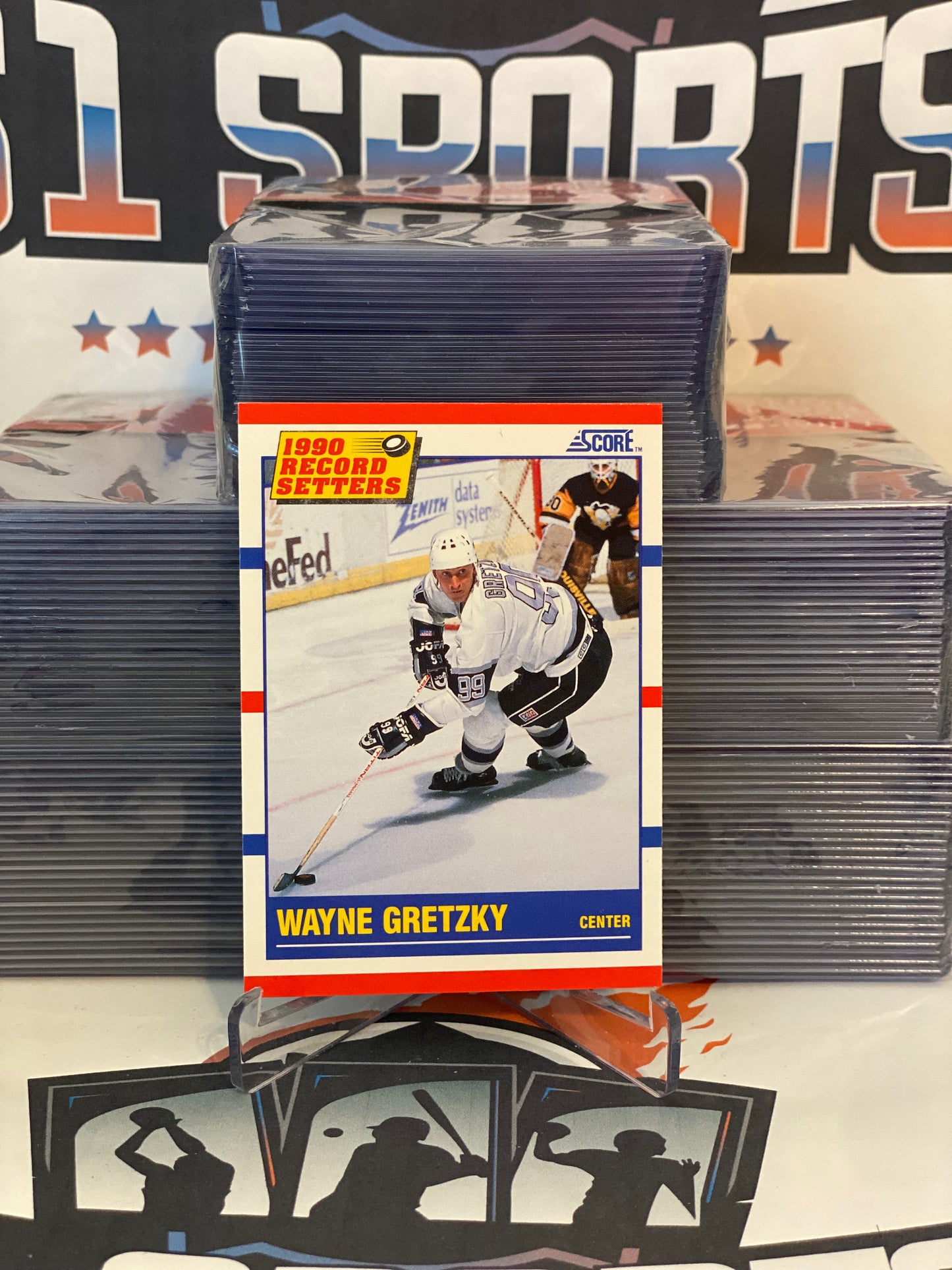 1990 Score (Record Setters) Wayne Gretzky #347
