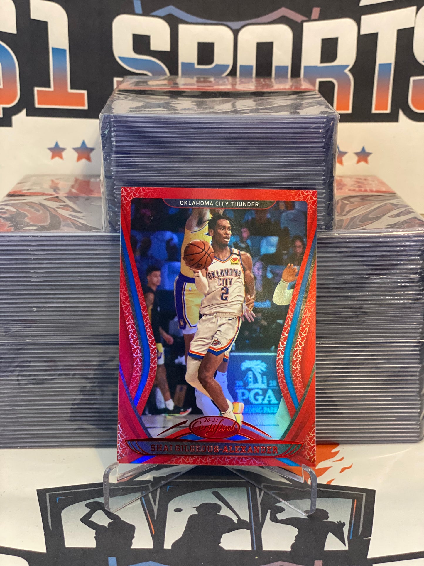 2019 Panini Certified (Red) Shai Gilgeous-Alexander #119