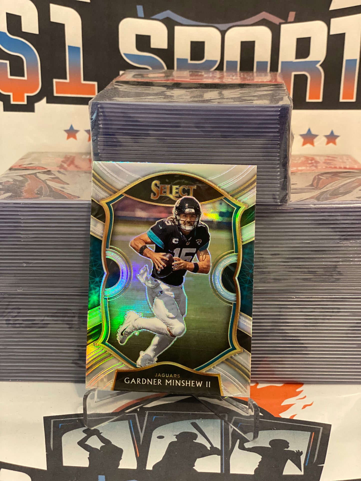 2020 Panini Select (Silver Prizm) Gardner Minshew II #32