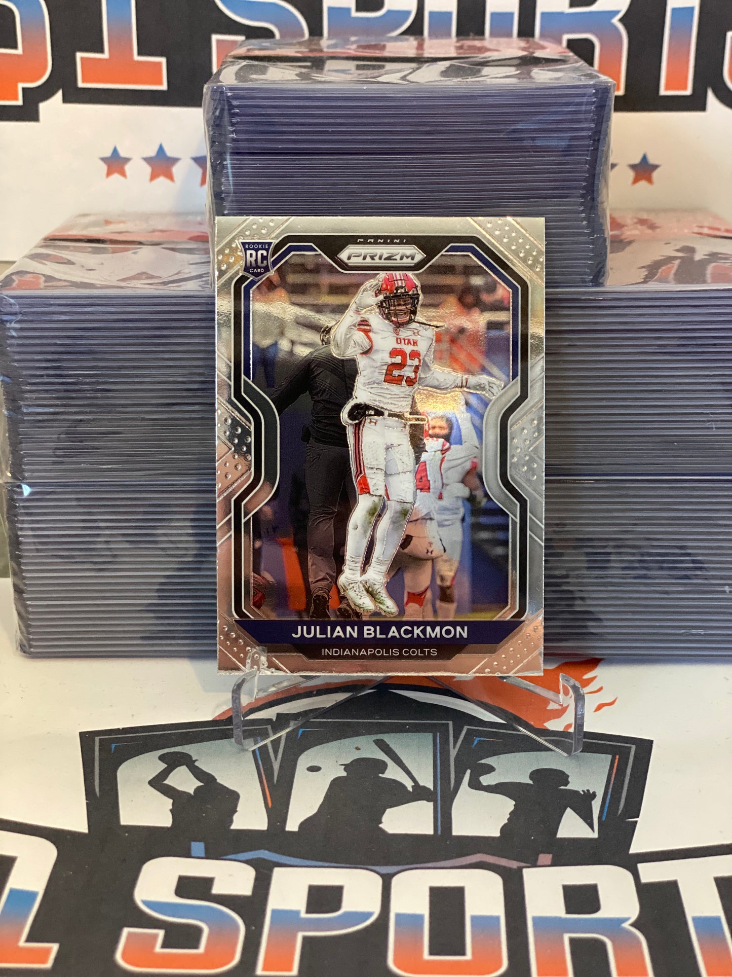 2020 Panini Prizm Julian Blackmon Rookie #330