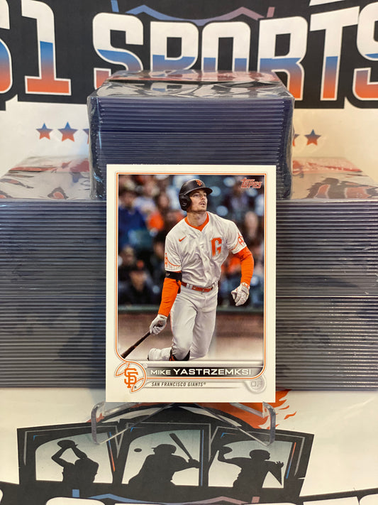 2022 Topps (SP Error) Mike Yastrzemski #103